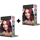 SEA COLOR 4 65 Şarap Kızılı Set Boya 2 li Kutu - 1