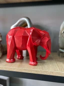 Dekoratif Kübik Fil Biblo - 11