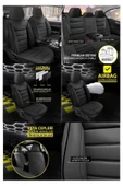 Ferrari 360 Koltuk Kılıfı Jet Deri Siyah thumbnail 2