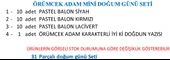 ÖRÜMCEK ADAM MİNİ DOĞUM GÜNÜ SETİ - 3