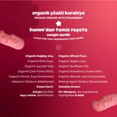 Nessiworld Humm Organik Vegan Çilekli Kurabiye 55 Gr - 4