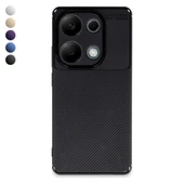 Xiaomi Redmi Note 13 Pro 4G Kılıf Focus Carbon Silikon Kapak - 1