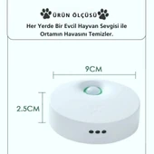 TechTic Kedi Tuvaleti İçin Akıllı Pet Koku Giderici Biyosensörlü Hava Temizleme Sistemi - 10