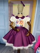 Elsa Kostümü, Frozen Elsa Elbisesi, Doğum Günü Prenses Elbisesi - 5