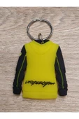 Motorcu Montu Şeklinde Anahtarlık 7x5,5 Cm Hediyelik Süs - 2