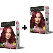 SEA COLOR 5 65 Çilek Kırmızısı Set Boya 2 li Kutu - 1