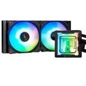 BITFENIX 240mm CUBE 240 AIO-240-BB27A-RP ARGB Sıvı Soğutmalı AM5-1851p İşlemci Fanı - 1