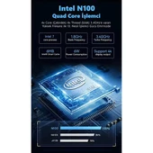 DARK MPC DK-MPC-N100 N100 8GB- 256GB SSD- O/B UHD W11 PRO Mini PC - 2