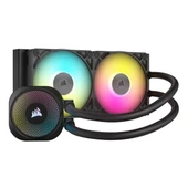 CORSAIR 240MM TITAN 240RX CW-9061016-WW AM5-1851P RGB SIVI SOĞUTMALI İŞLEMCİ FANI - 1