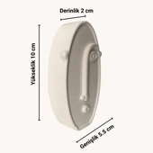 SİLİKON KALIP UZUN YÜZ FİGÜR MUM TAŞ TOZU EPOKSİ İTHAL thumbnail 1