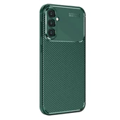 Samsung Galaxy S25 Kılıf Focus Carbon Silikon Kapak - 4