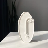 SİLİKON KALIP UZUN YÜZ FİGÜR MUM TAŞ TOZU EPOKSİ İTHAL thumbnail 3