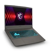 MSI 15.6" THIN 15 B12UC-1891TR CORE i5 12450H 16GB 1TB M2 NVME- 4GB RTX3050 FDOS - 4