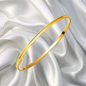 22 Ayar Oluklu Ajda Bilezik - 1