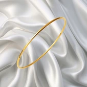 22 Ayar Parlak Düz Ajda Bilezik - 1