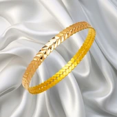 22 Ayar Başak Bilezik 20 Gr - 1