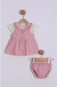 Kız Bebek Askılı Dandel Bady Külotlü 6/18 Ay Elbise - 1