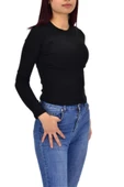 Kadın Uzun Kol  Fitilli Body Tişört  BGL-ST04231 thumbnail 12