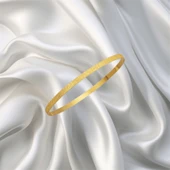 22 Ayar Simli Kibrit Çöpü Bilezik - 1