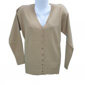 Kardelen Kumaş Cepsiz Model Triko Hırka - 10