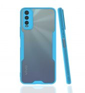 Vivo Y11S Kılıf Zore Parfe Kenarları Pastel Renk Silikon Kılıf - 3