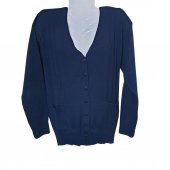 Kardelen Saç Kumaş Cepli Model Triko Hırka - 12