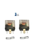 iki Adet Mini Role 12v. 5 Uçlu. 40 A. Far. Korna. Fan. Lpg Röle - 1