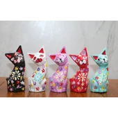 Ahşap 5'li Kedi Seti Polos:7 - 1