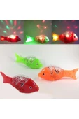 Hareketli Kuyruklu Işıklı Sesli Kırmızı Balık Kaç Kaç - Bebek Emekleme Arkadaşı - 2