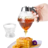 Pompalı Akrilik Bal Kavanozu -  Bal - Reçel Dispanseri thumbnail 4