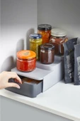 Compact Çekmeceli Organizer Mutfak Kavanoz Standı - Bitki Çayı Düzenleyici - 2