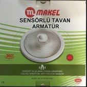 Makel Sensörlü 360 Derece Açılı Tavan Armatürü - 1