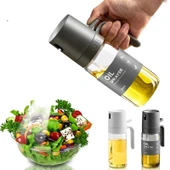250 ML Kulplu Cam Yağ Limon Sos Spreyi Yağ Şişesi Yağdanlık Zeytinyağı Limon Püskürtücü - 1