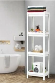 Shelf 3 Katlı  Raf Ünitesi -  Mutfak - Banyo  Depolama Rafı - 1