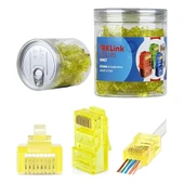 TRKLink EZ RJ45 KONNEKTÖR (SARI) 100 'lü PAKET YENİ NESİL - 1
