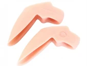 Ayak Parmak Koruyucu 2 Parmağa Geçen Set Ten Rengi thumbnail 3