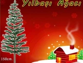 Yılbaşı Çam Ağacı Gür Dallar 150 cm Lüx thumbnail 1