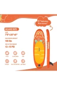 lethe boards  Paddleboard 240 x 76 x 15 cm Çocuk Sörf Tahtası SeaSee FULLSET/Turuncu - 2