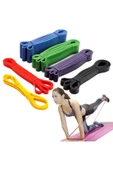 lethe boards  Orta Seviye 22-56 kg Direnç Bandı Yoga Pilates Lastiği / Training Band -Yeşil - 2