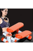 lethe boards  Stepper Direnç Bantlı Ve Ekranlı Fitness Ipli Fitness Egzersiz Spor Aleti - 2