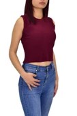 Kadın Askılı Fitilli Crop BGL-ST04298 thumbnail 9