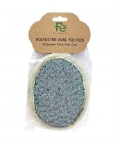 Fe Spa Sisal Banyo Lifi Polyester Oval Yüz Pedi Fefu019 - 1