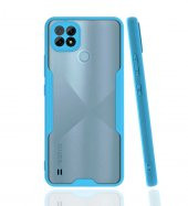 Realme C21 Kılıf Zore Parfe Kenarları Pastel Renk Silikon Kılıf - 2