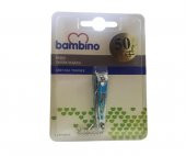 Bambino Bebek Tırnak Makası Kuş Desenli Mavi - 1