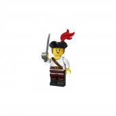 Lego Minifigür Seri 20 - 71027 - Pirate Girl - 1