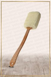 Sisal Ahşap Saplı Masaj Lifi - 1