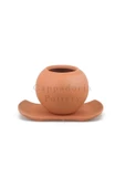 25cm Dikdörtgen Toprak Saksı Tabağı Altlığı No.146 - 2