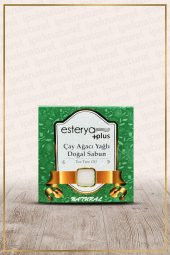 Esterya Plus Çay Ağacı Çayağacı Yağlı Doğal Sabun 125gr - 1