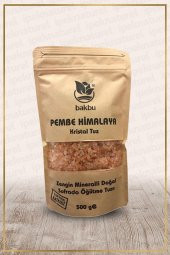 Bakbu Zengin Minarelli Pembe Himalaya Kristal Tuzu 500 gr - 1