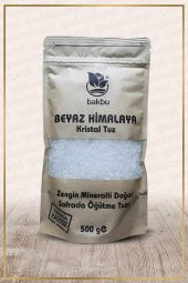 Bakbu Zengin Minarelli Beyaz Himalaya Kristal Tuzu 500 gr - 1